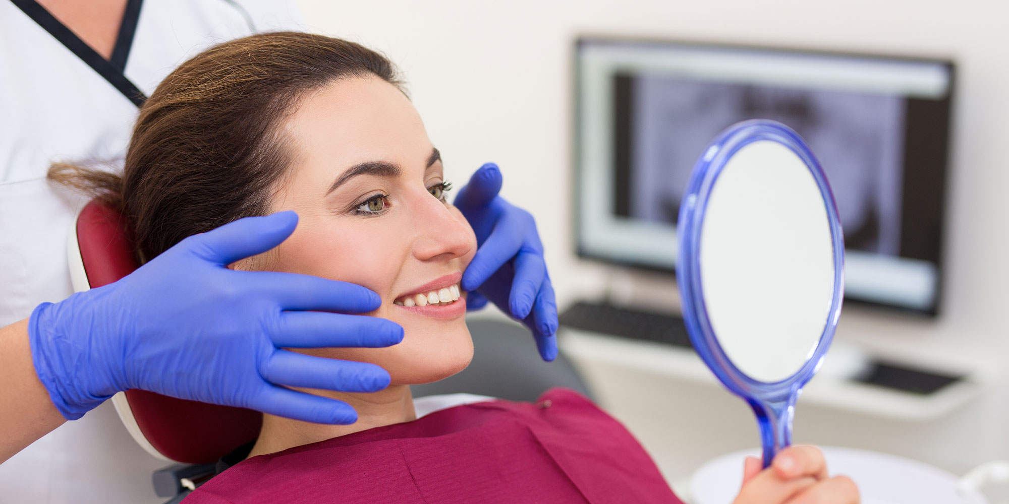 dental implant patient after surgery